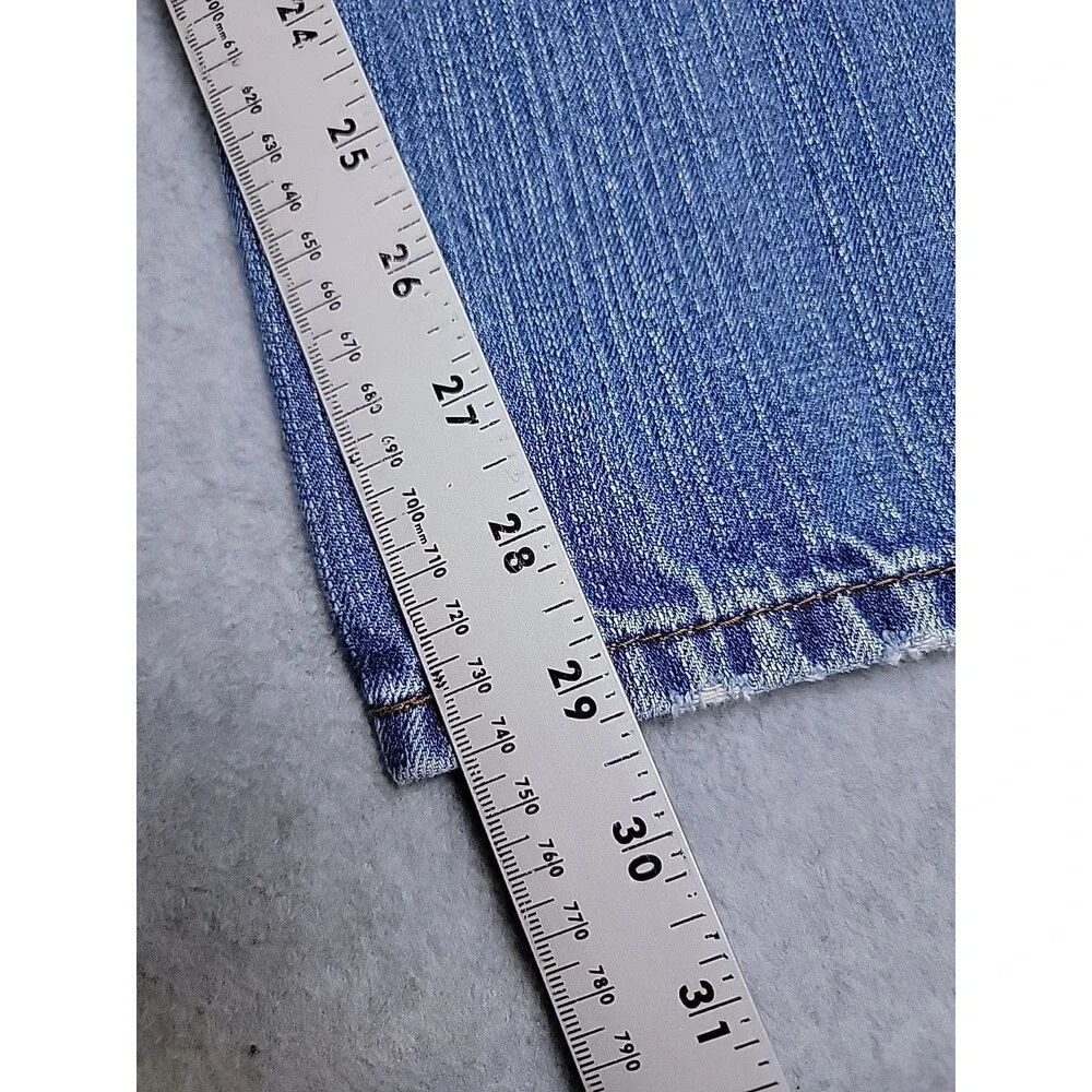 Vintage Levis 569 Jeans Mens 34x30 (36x29) Loose‎ Baggy Straight Distressed Blue